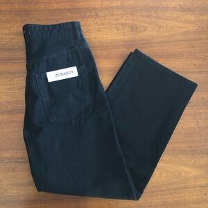 Black Baggy Jeans - Zara - Size 30